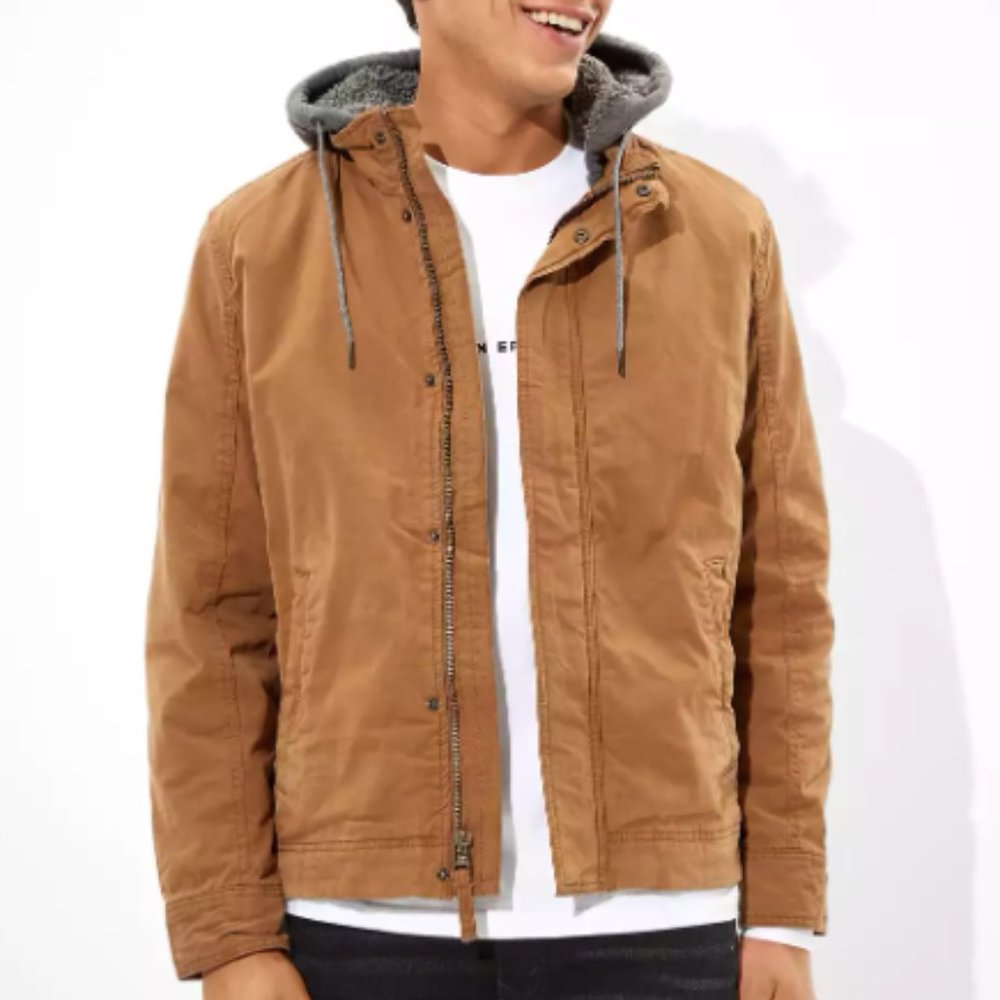 AE Sherpa Lined Hooded Jacket